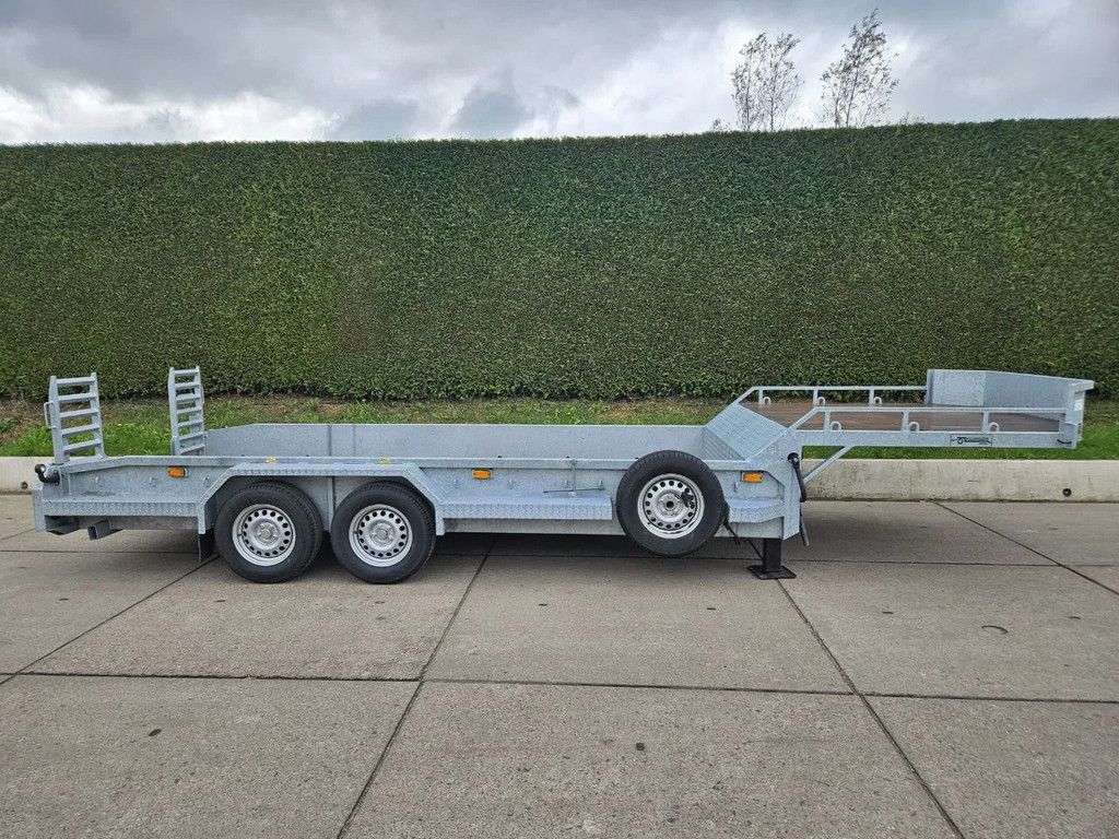 Veldhuizen 5,0-tons Dieplader oplegger 4,6 m.