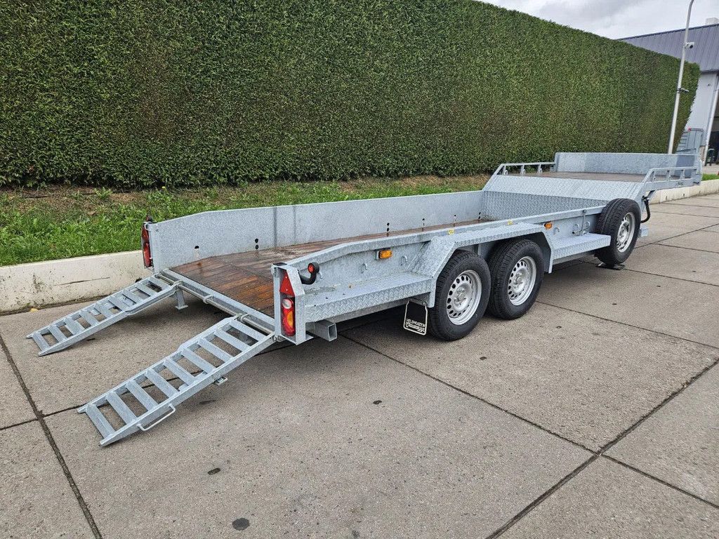 Veldhuizen 5,0-tons Dieplader oplegger 4,6 m.