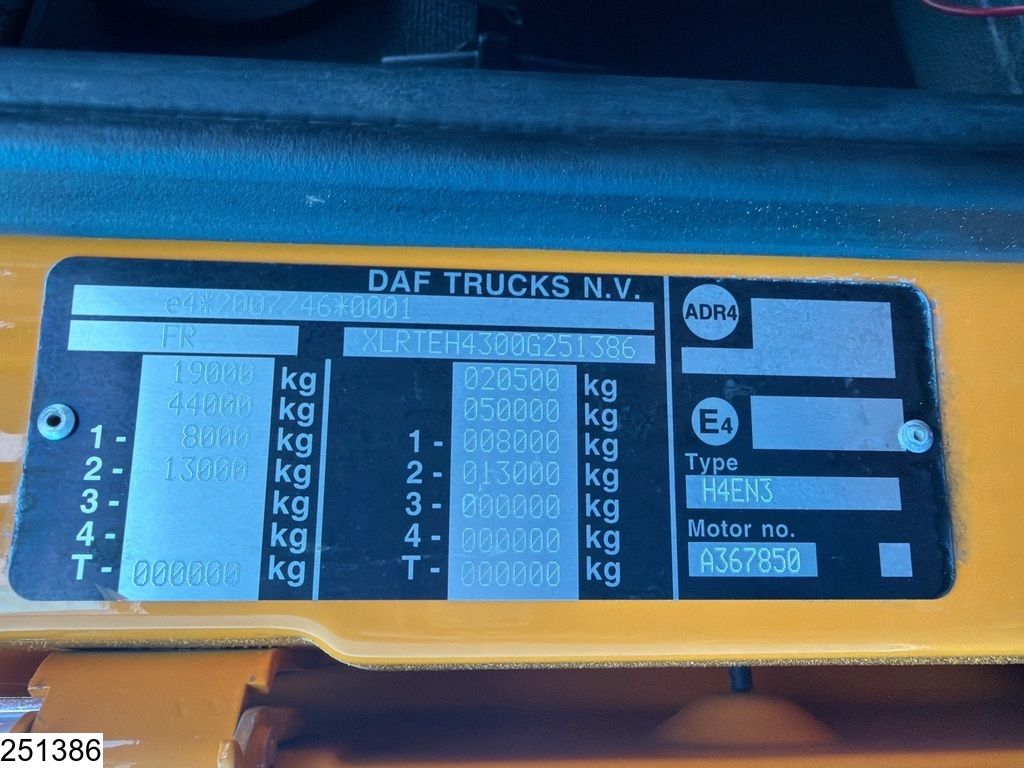 DAF XF 480 EURO 6, ACC, Standairco