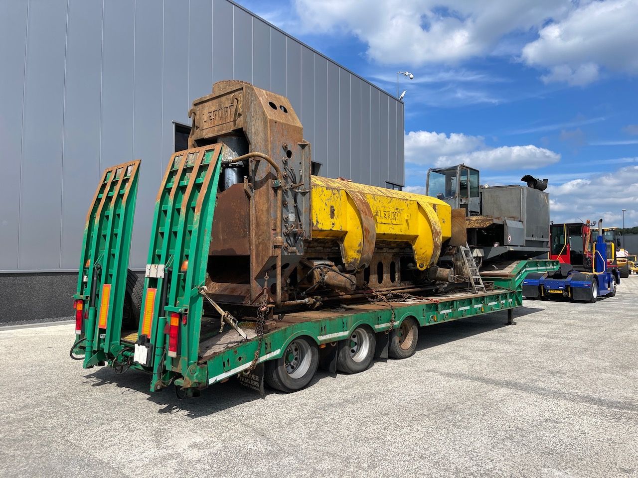 Metaal schrootschaar pers/schaar Lefort Konqueror 50