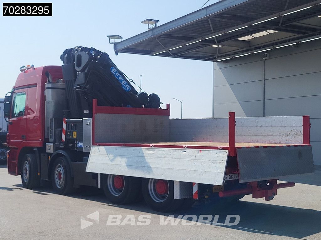 Mercedes 850 Actros 2648 8X4 NL-Truck Effer 850/9S Kran Crane Fifth wheel Big-Axle Automatic Euro 5