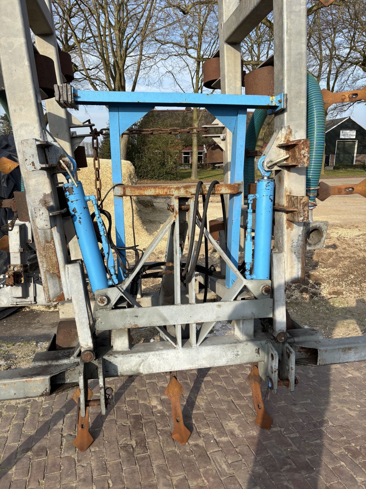 Zelfbouw cultivator bouwlandinjecteur