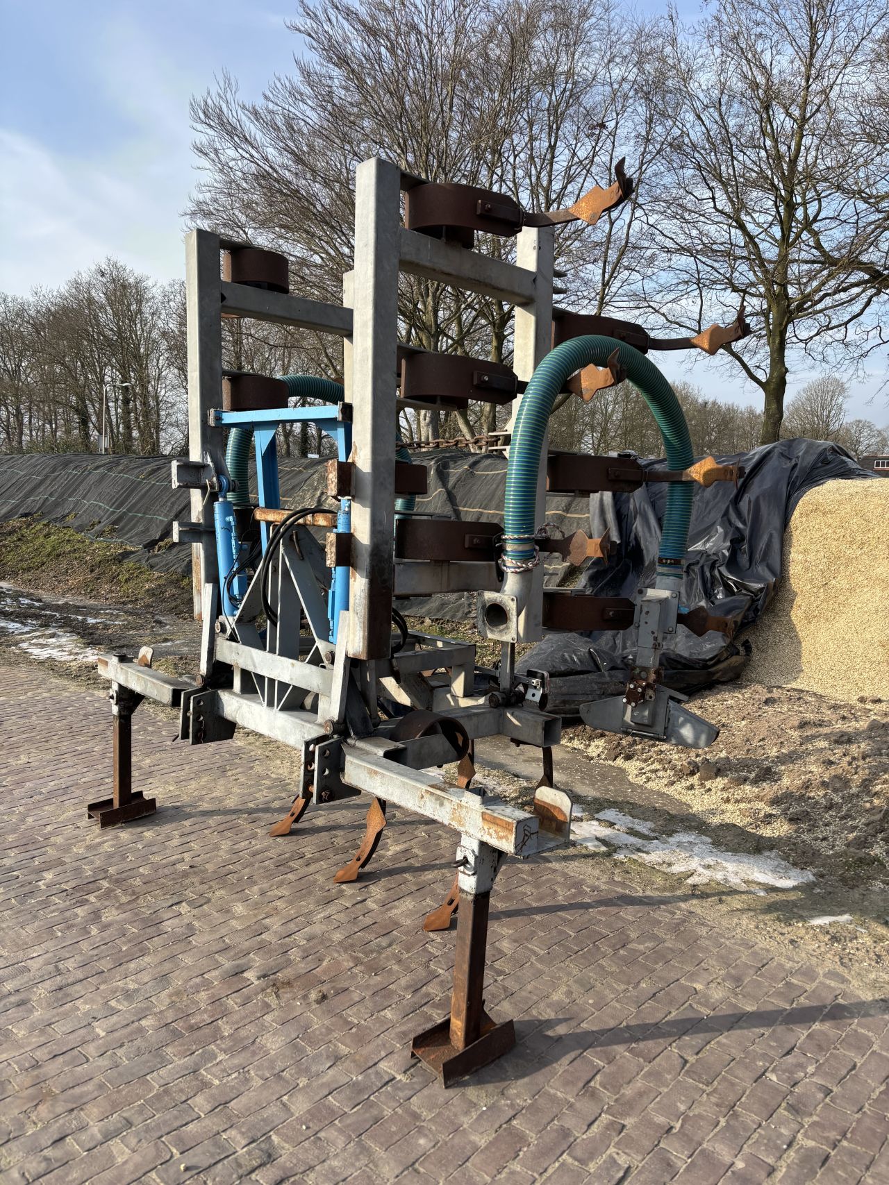 Zelfbouw cultivator bouwlandinjecteur