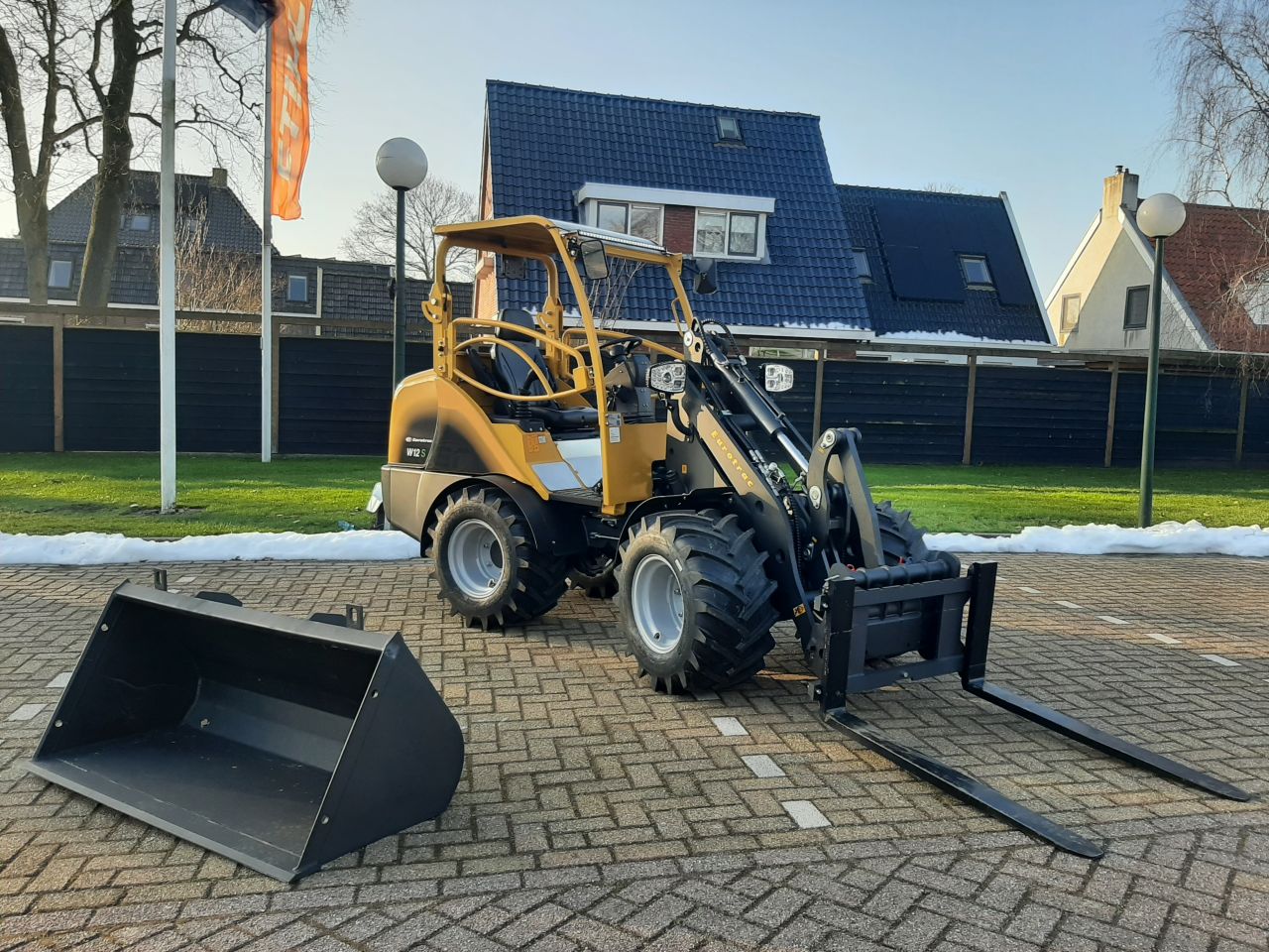 Eurotrac W12 MS shovel 2026 - ex. Demo - Lease is mogelijk evt.