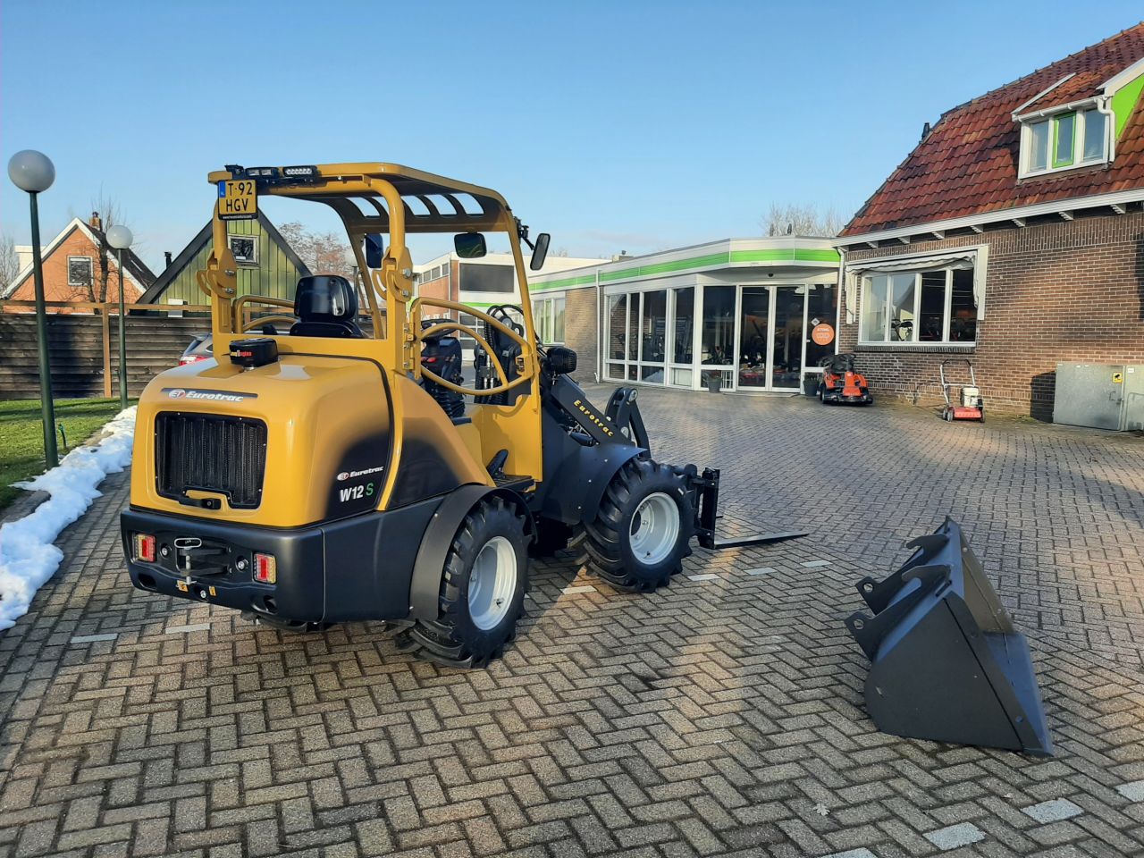 Eurotrac W12 MS shovel 2026 - ex. Demo - Lease is mogelijk evt.