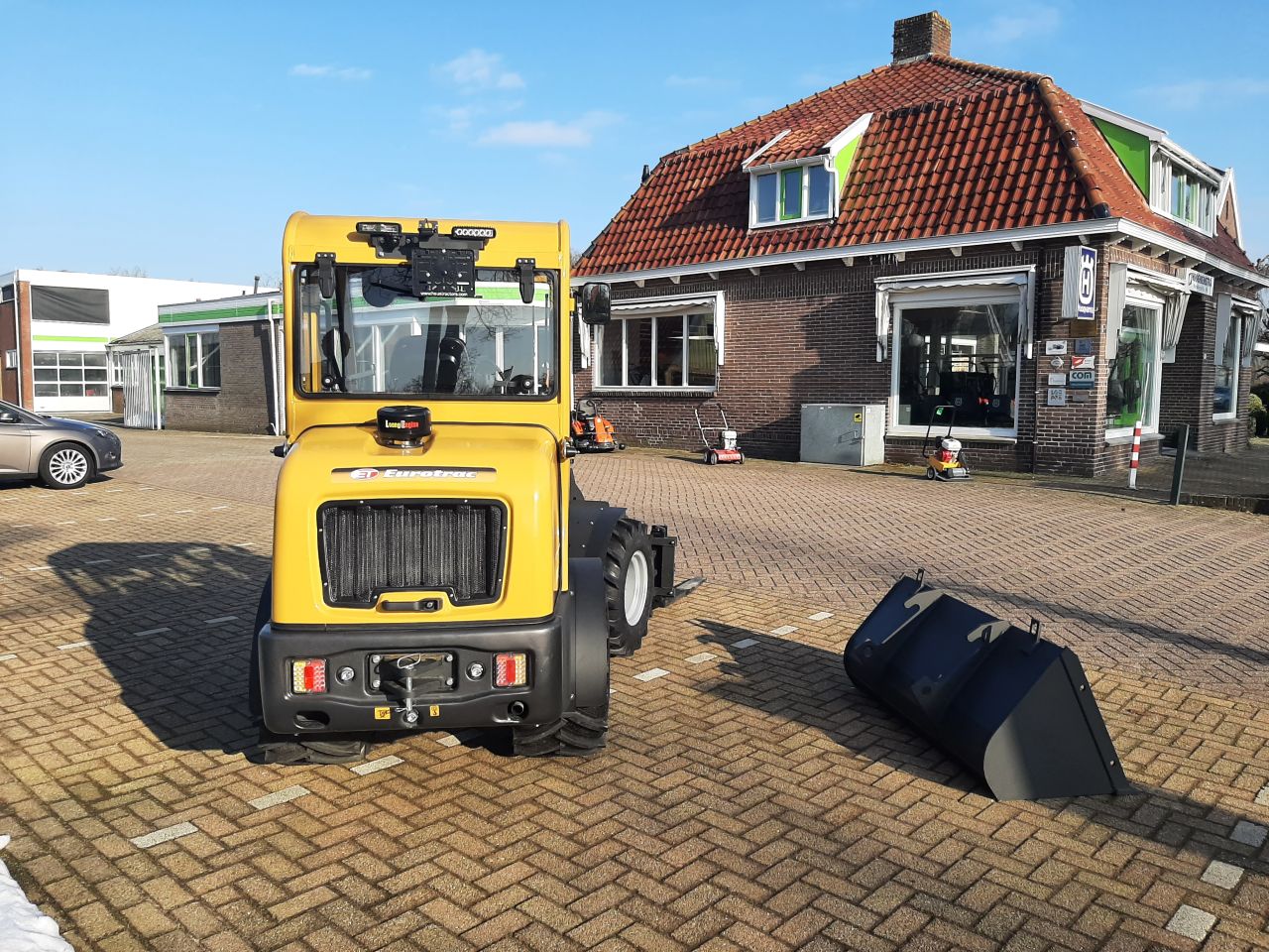 Eurotrac W12 CMS shovel / kniklader met cabine, 2026, Lease evt.