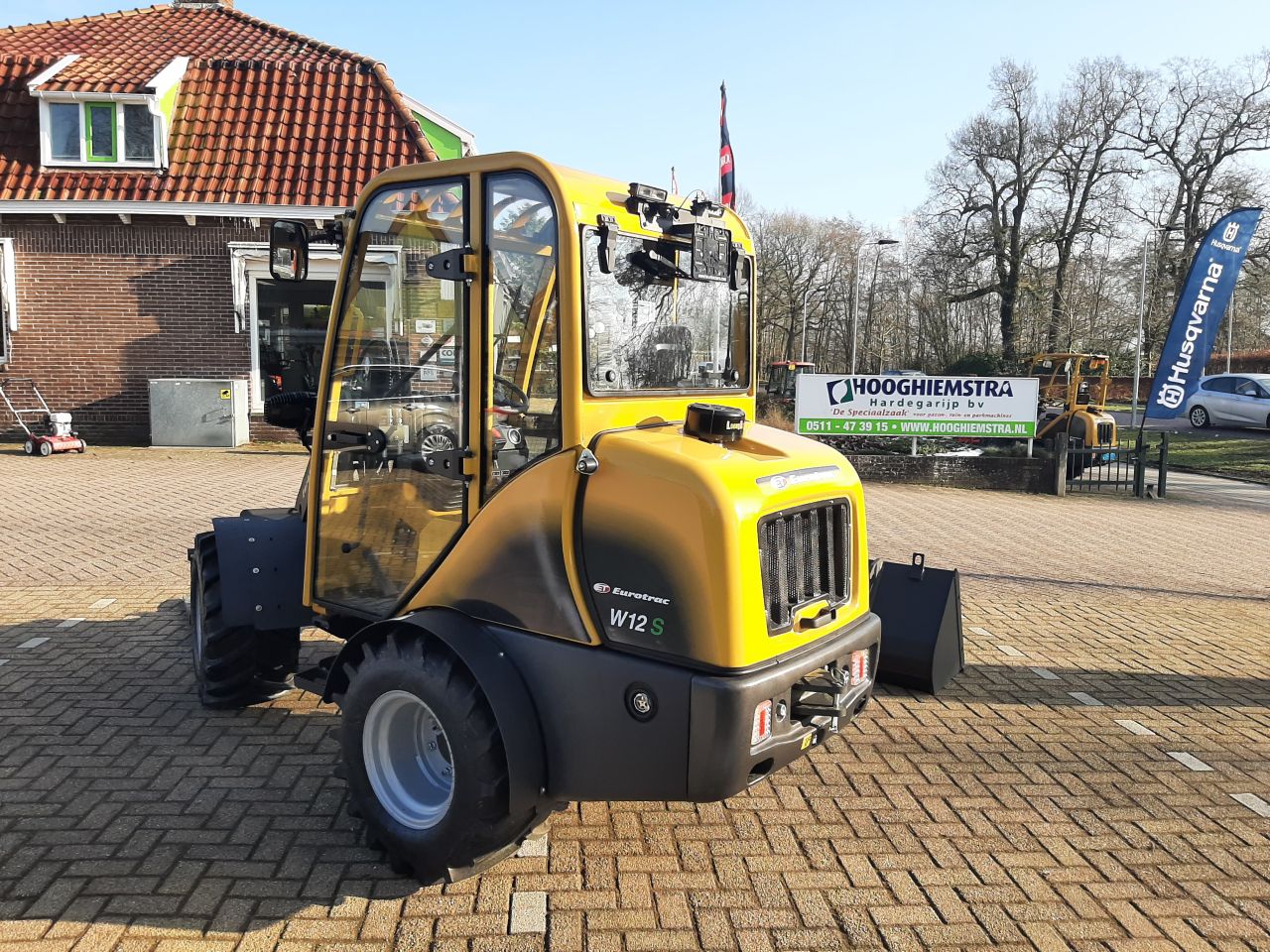 Eurotrac W12 CMS shovel / kniklader met cabine, 2026, Lease evt.