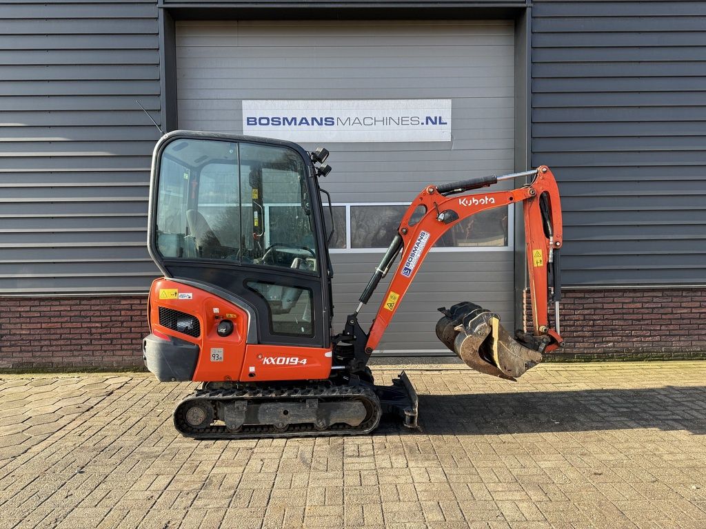 Kubota KX019 minigraver BJ 2021 1362 uur