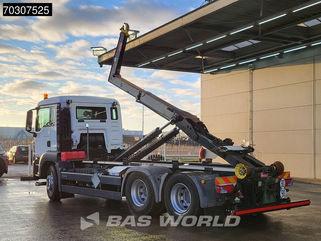 MAN TGX 28.460 6X2 20tons Marrel AL 20 S56 containersystem Automatic Lift-Axle Euro 6