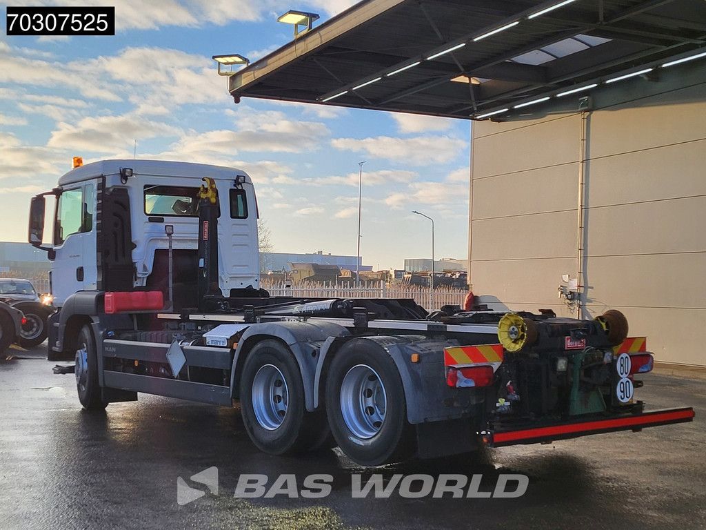 MAN TGX 28.460 6X2 20tons Marrel AL 20 S56 containersystem Automatic Lift-Axle Euro 6