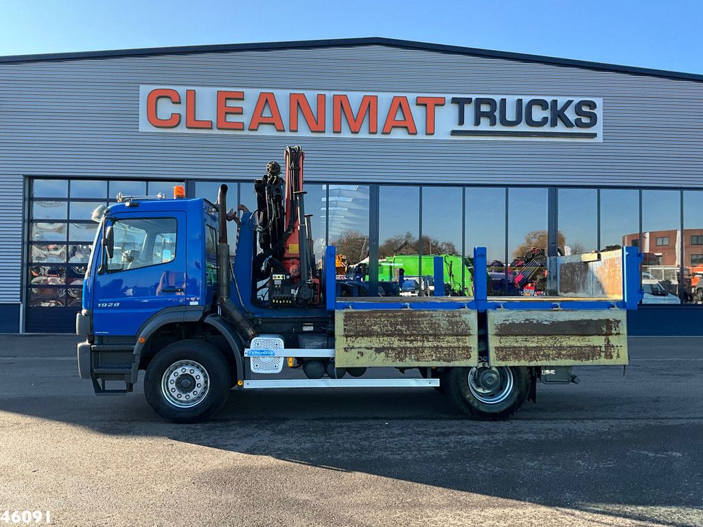 Mercedes-Benz Atego 1928 Manual Full steel Palfinger 12 Tonmeter laadkraan