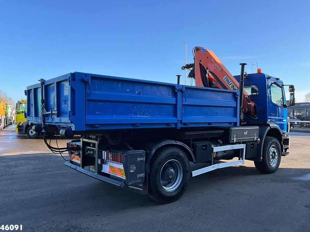 Mercedes-Benz Atego 1928 Manual Full steel Palfinger 12 Tonmeter laadkraan