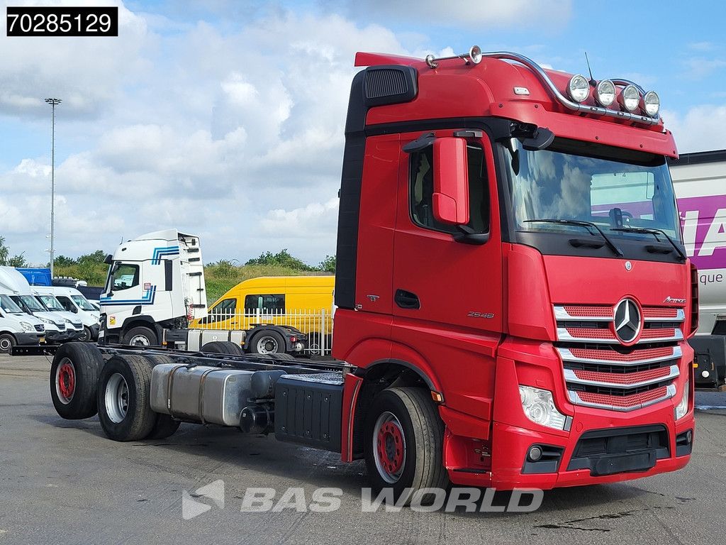 Mercedes Actros Actros 2548 6X2 Chassis Lift-Axle Retarder PTO Xenon ACC Navi Euro 6