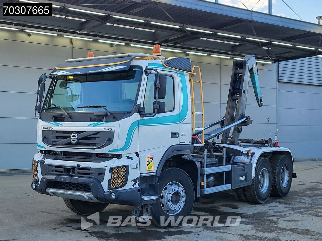 Volvo FMX FMX 410 6X4 20tons Dalby Containersystem Big-Axle Steelsuspension VEB Euro 5