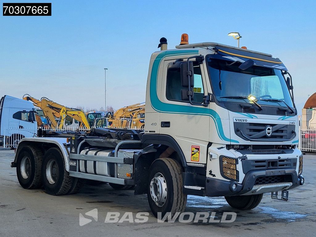 Volvo FMX FMX 410 6X4 20tons Dalby Containersystem Big-Axle Steelsuspension VEB Euro 5