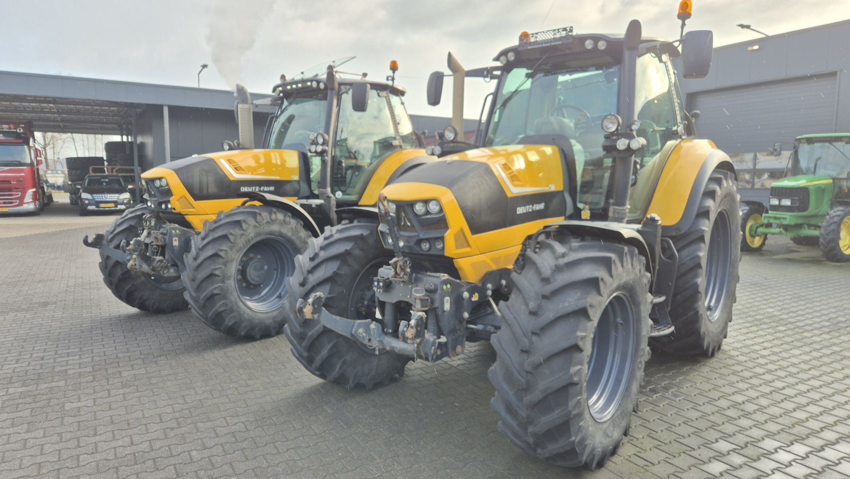 Deutz-Fahr Agrotron 6190 TTV 50Kmh. Lucht en Fronthef