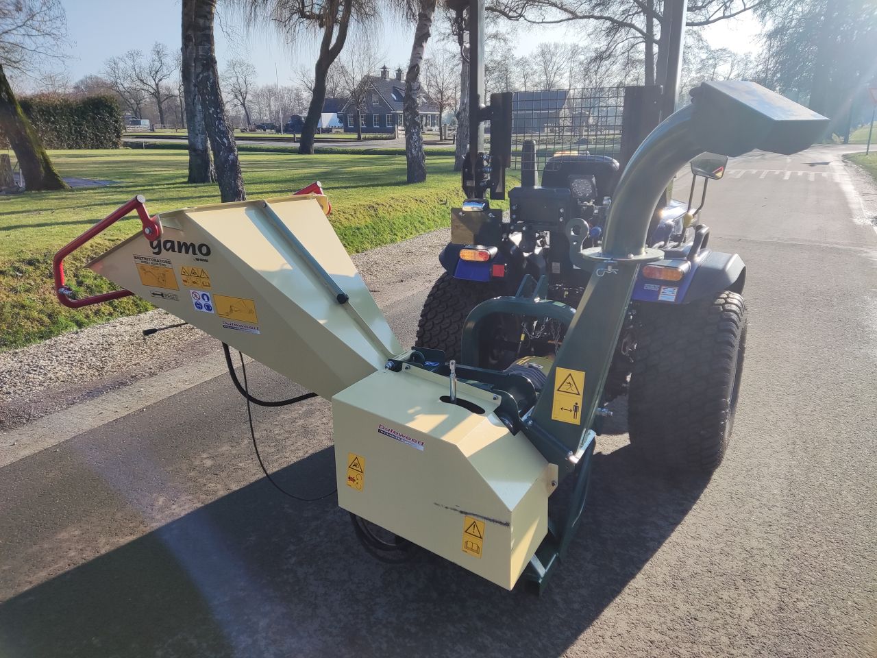 GAMO / NEGRI hakselaar (type R225T, tot 90 mm, hydro invoer)