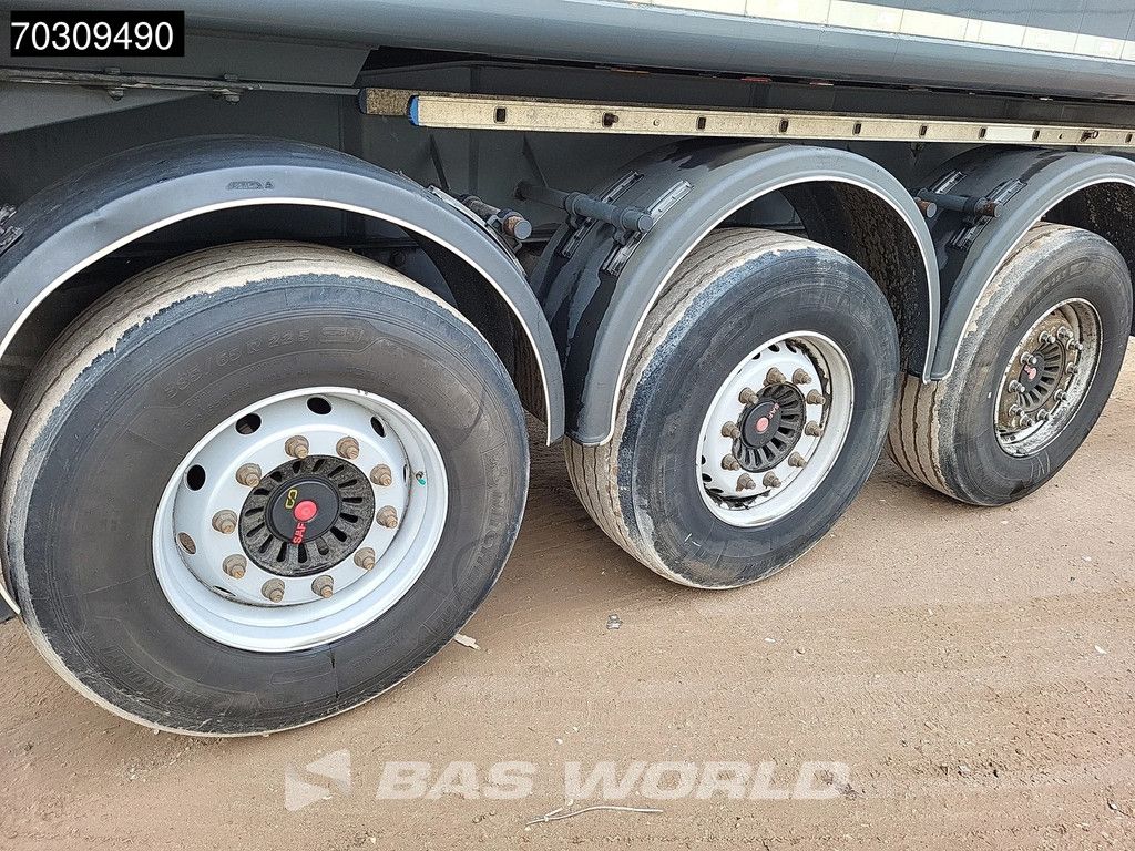 Carnehl CHKS/A CHKS/A 3 Achsen TUV 08/26 45m3 Lifting Axle SAF ALU