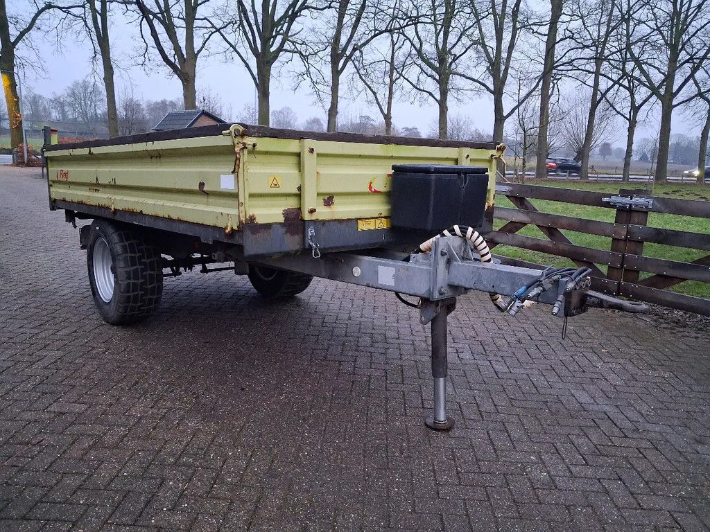 Fliegl 5 ton 3 zijdige kipper/bakkenwagen