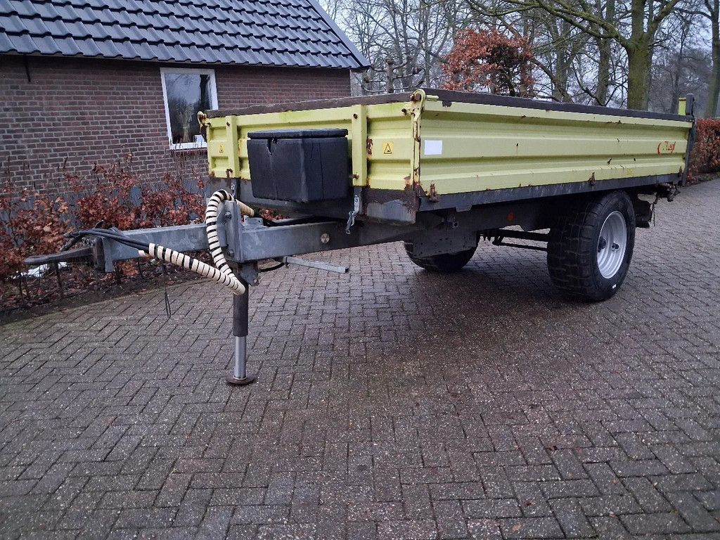 Fliegl 5 ton 3 zijdige kipper/bakkenwagen