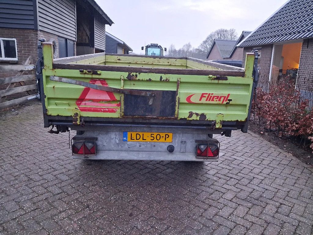 Fliegl 5 ton 3 zijdige kipper/bakkenwagen