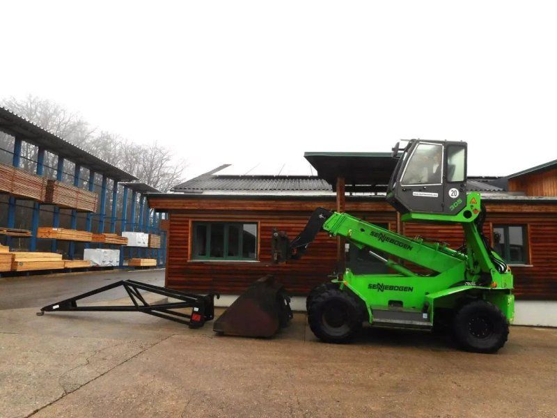 Sieger 305 ( 5 tonnen 7,3 meter ) gabel schaufel kran