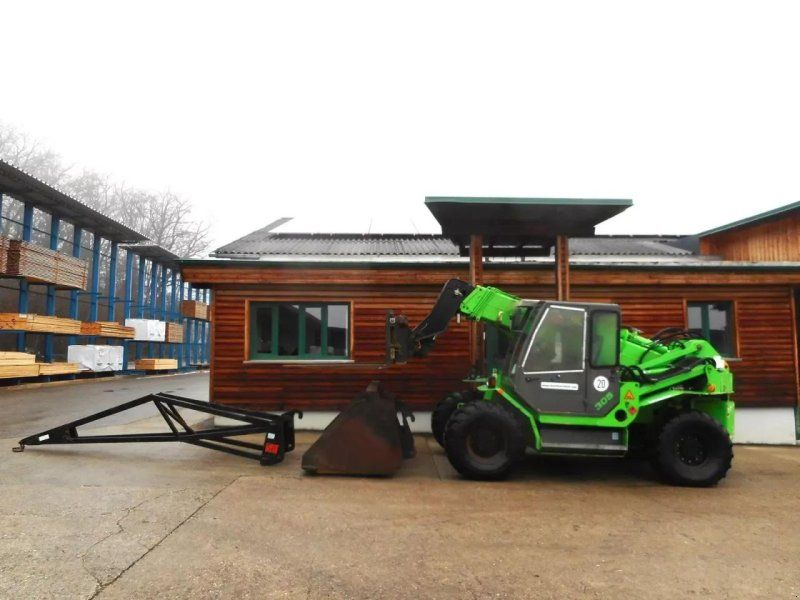 Sieger 305 ( 5 tonnen 7,3 meter ) gabel schaufel kran