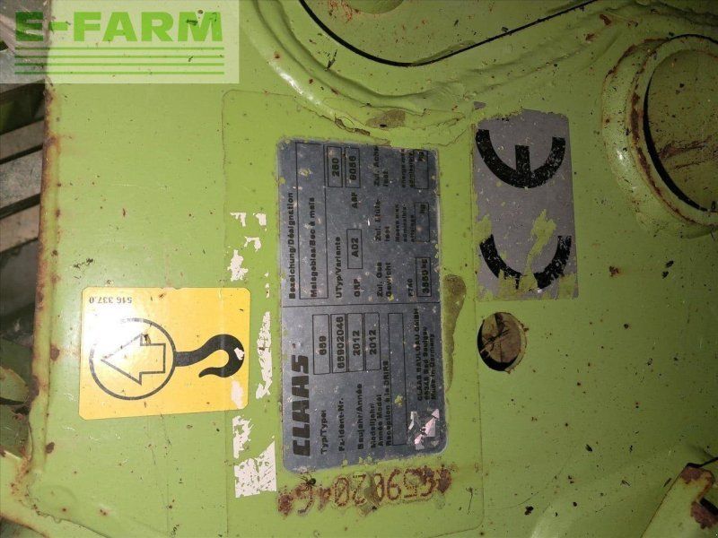 Claas ORBIS 750 MAIZE HEAD