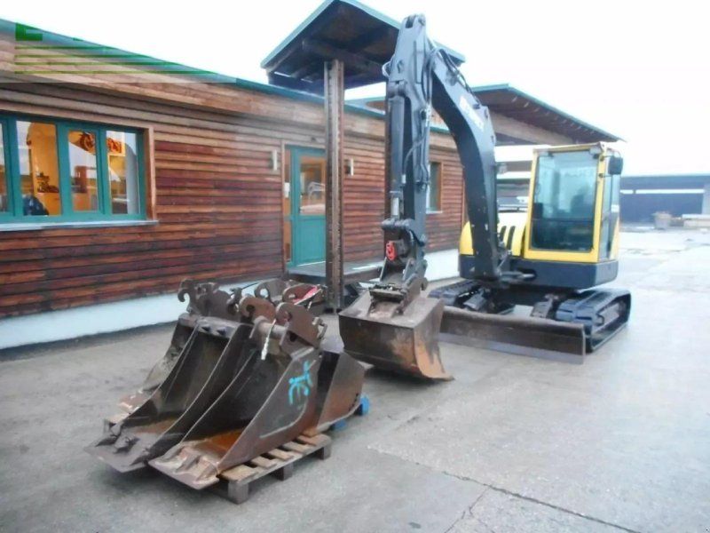 Terex tc75 ( 7,5 tonnen ) 5 löffel + hydr. sw