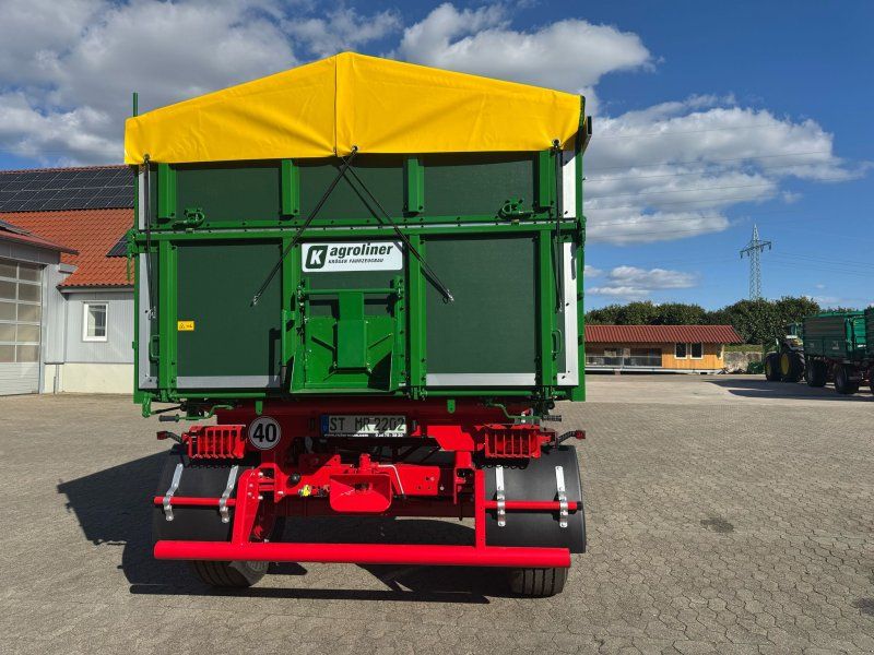 Kröger 18to mit Kunststoffbordwand Interne Nr. 40742