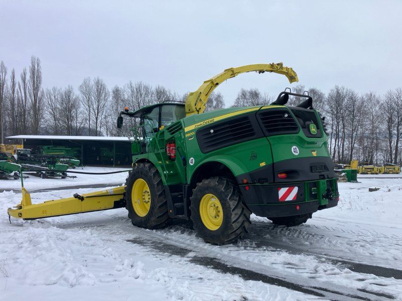 John Deere 9800i mit Kemper 390plus/ 639 Pickup/ NIR Sensor