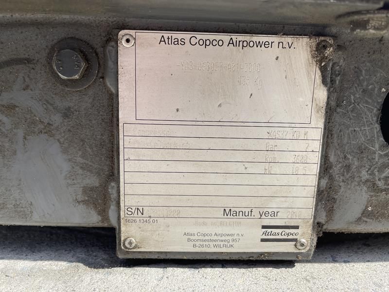Atlas Copco XAS 37 KD