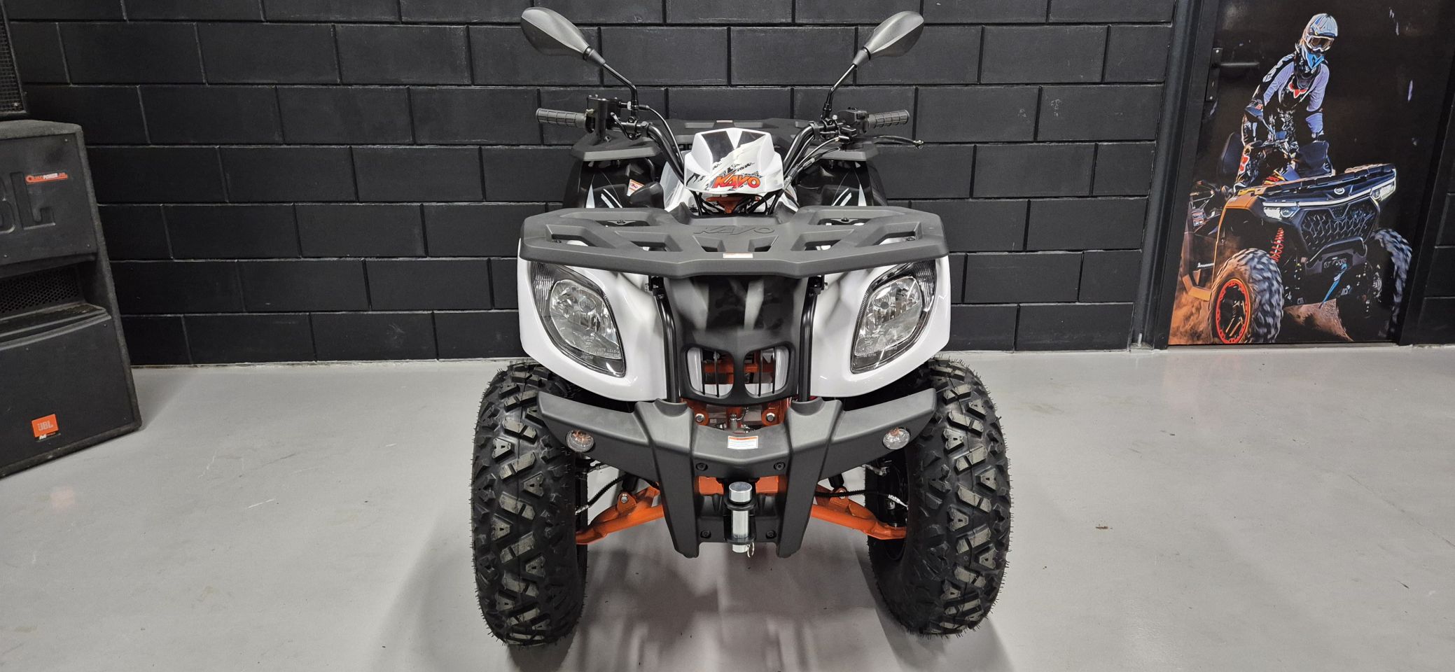 Kayo Au200 Landbouw quad t3b kenteken