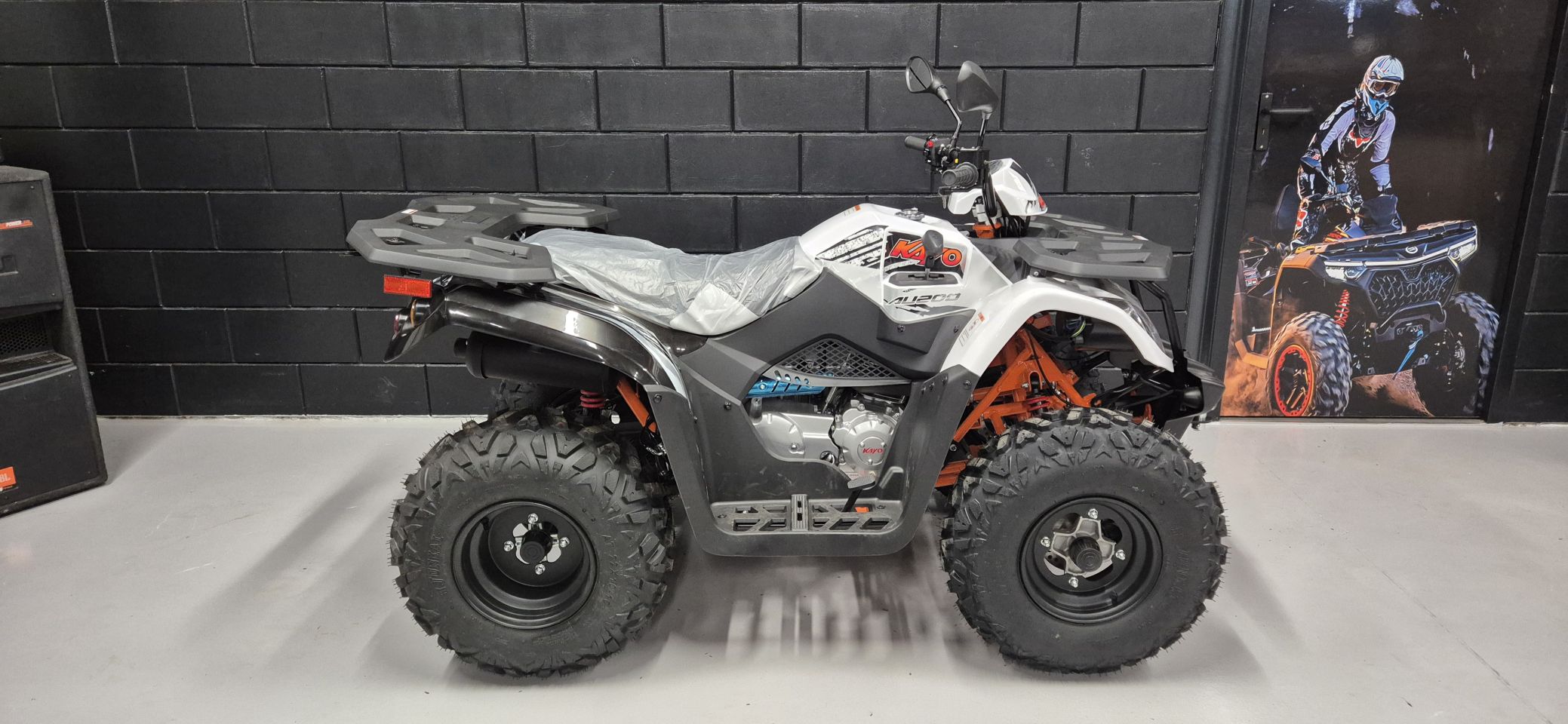 Kayo Au200 Landbouw quad t3b kenteken