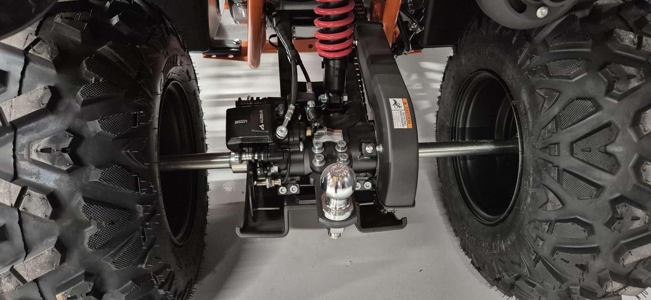 Kayo Au200 Landbouw quad t3b kenteken