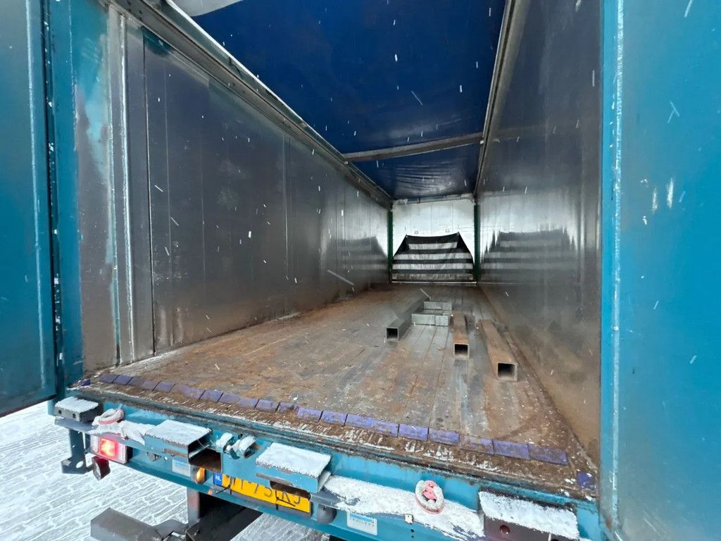 Knapen Trailers 50m3 Walkingfloor Zijdeuren/Side doors Top conditie! Kooiaap aansluiting