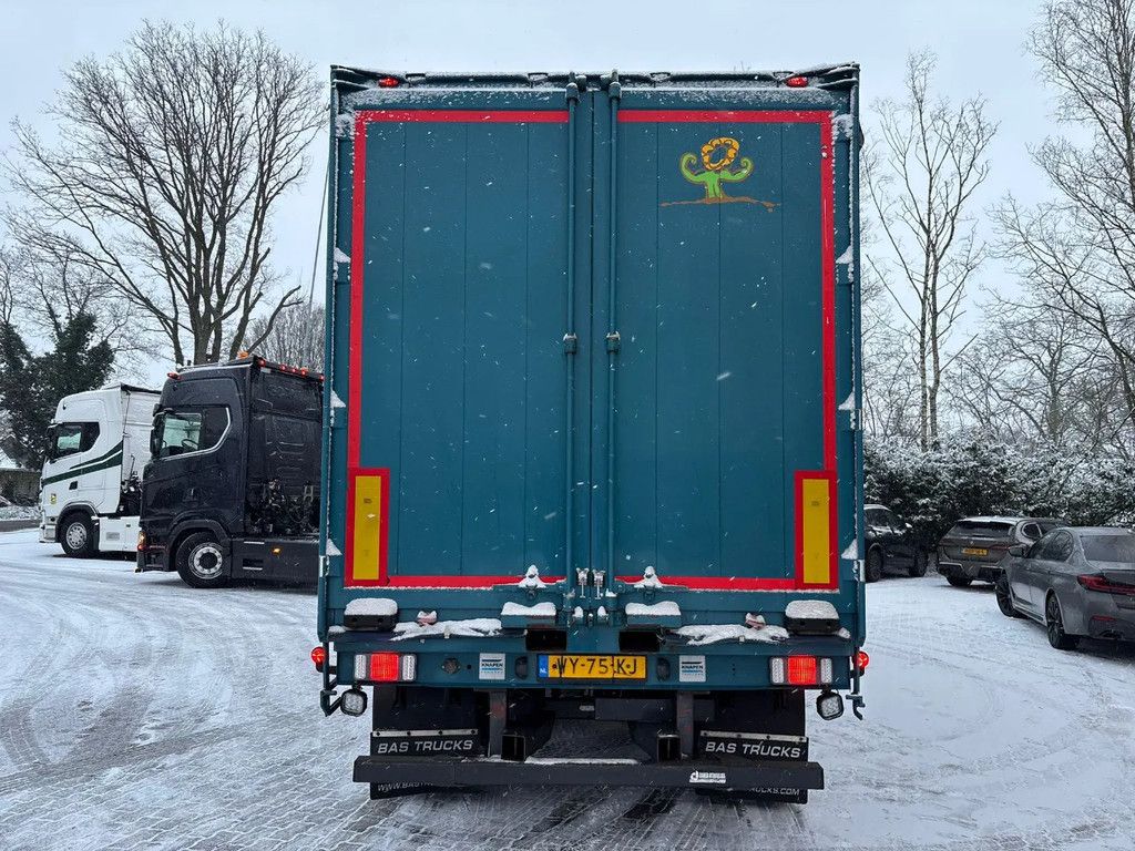 Knapen Trailers 50m3 Walkingfloor Zijdeuren/Side doors Top conditie! Kooiaap aansluiting