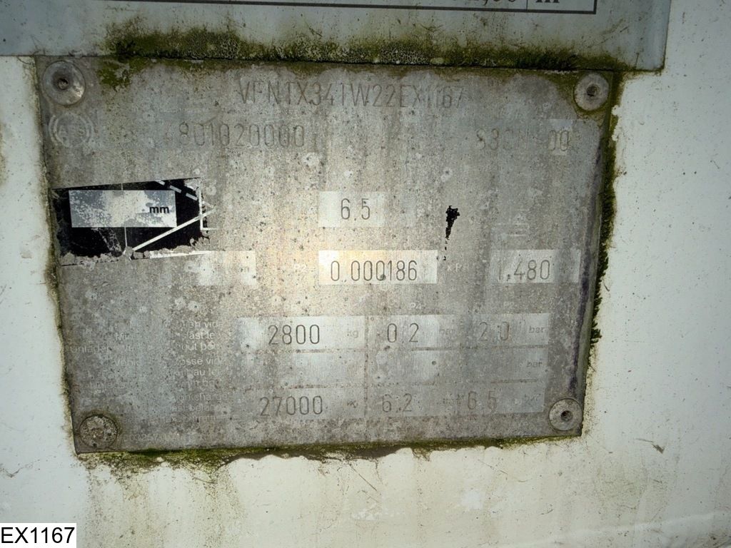 General Trailers Fuel 40168 LITRES, 9 Compartments