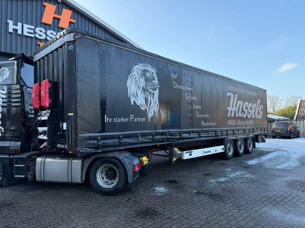 Krone SD Schuifzeilen/Schuifdak BPW 2 Opbergkist Reservewielhouder