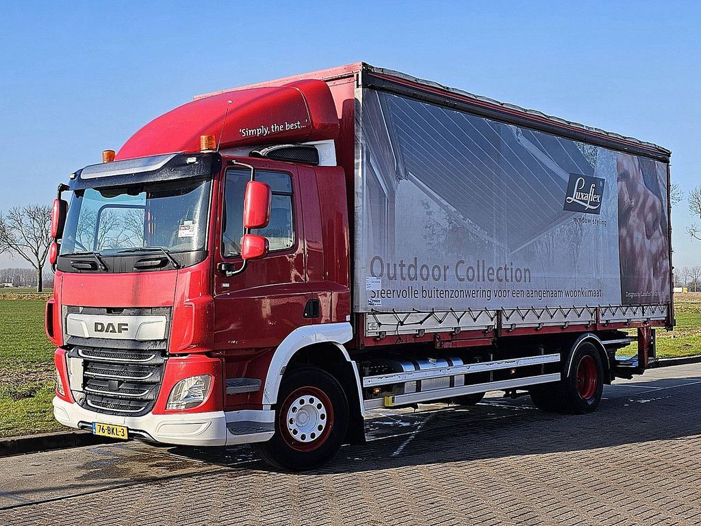 DAF CF 260 bdf+box lift airco