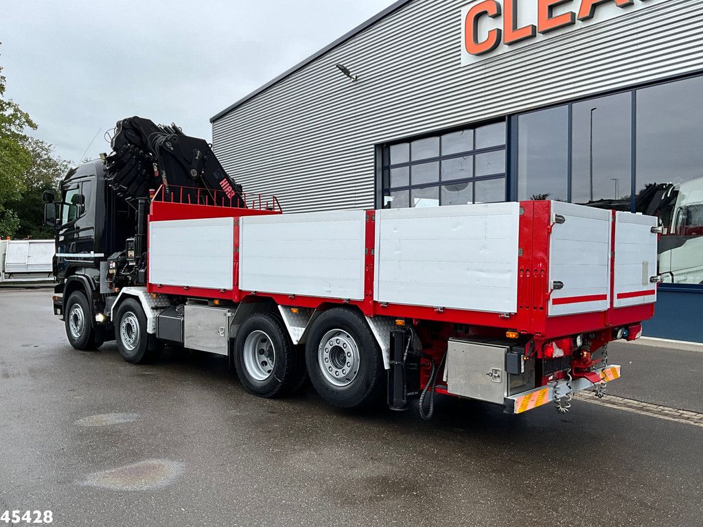 Scania R 480 8x2 Retarder Hiab 47 Tonmeter laadkraan + Fly-Jib! Just 242.931 km!