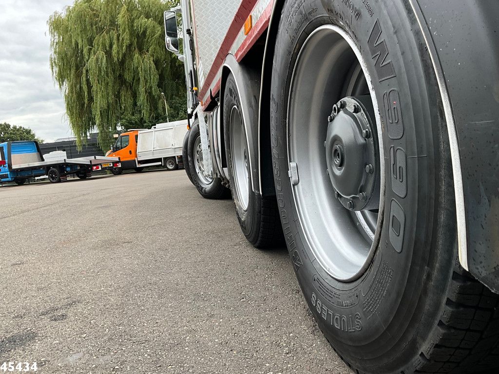 Mercedes-Benz Arocs 3251 8x4 Euro 6 Retarder HMF 85 Tonmeter laadkraan Fly-Jib