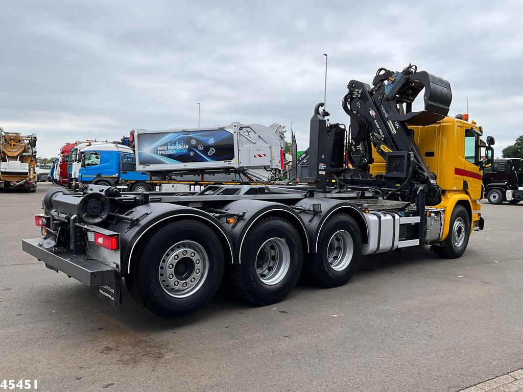 Scania P 410 8x4 Euro 6 Palfinger 14 Tonmeter Z-kraan