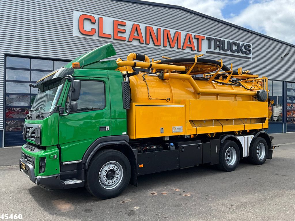 Volvo FMX 420 6x4 Wiedemann 12m³ Combi kolkenzuiger