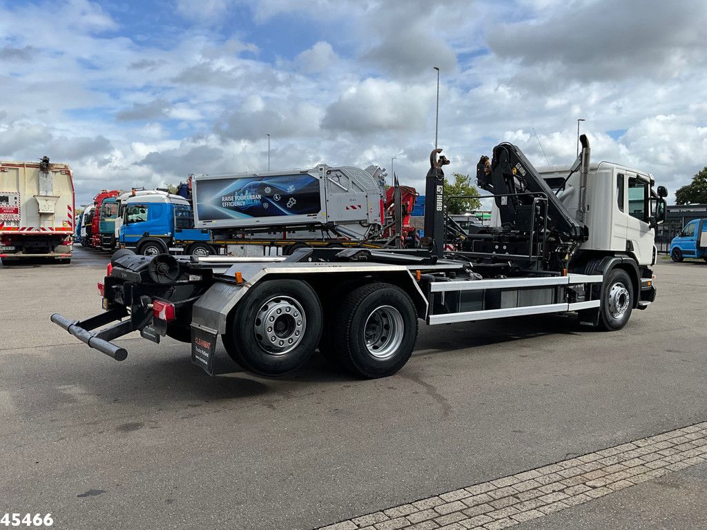 Scania P 400 Retarder Hiab 8 Tonmeter laadkraan