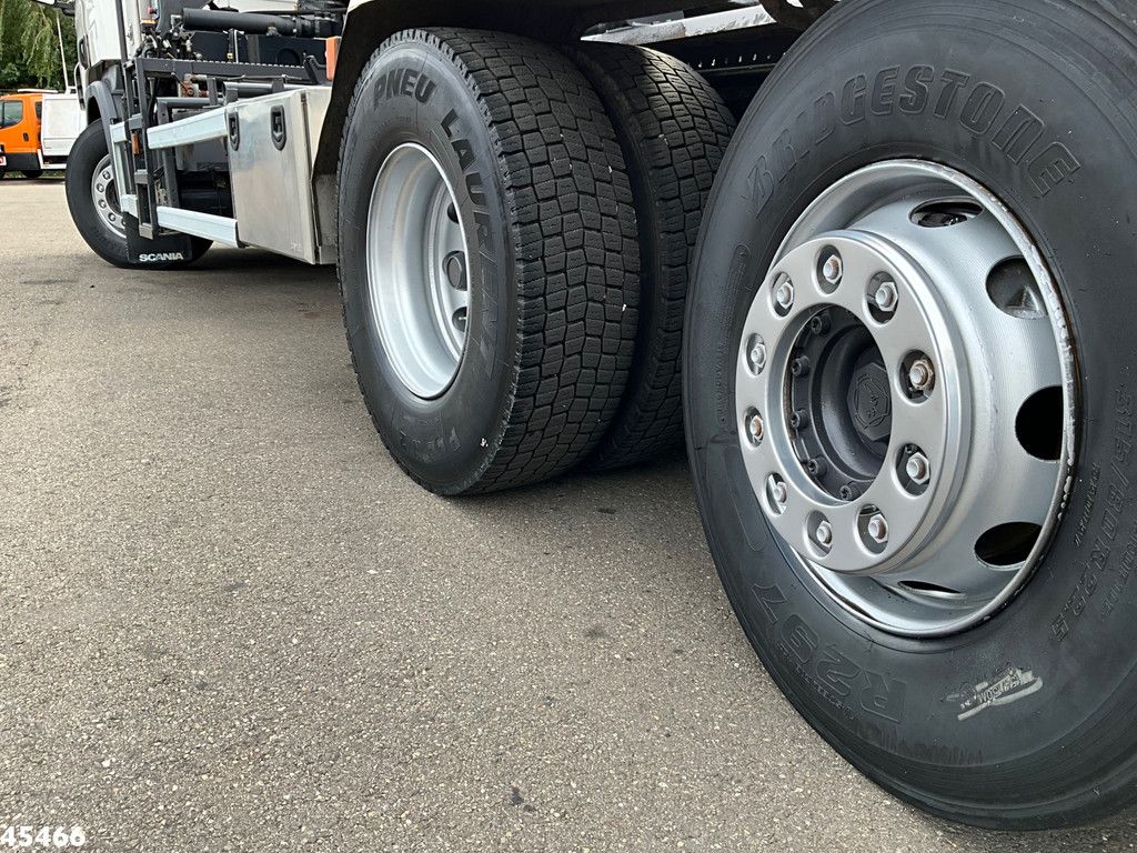 Scania P 400 Retarder Hiab 8 Tonmeter laadkraan