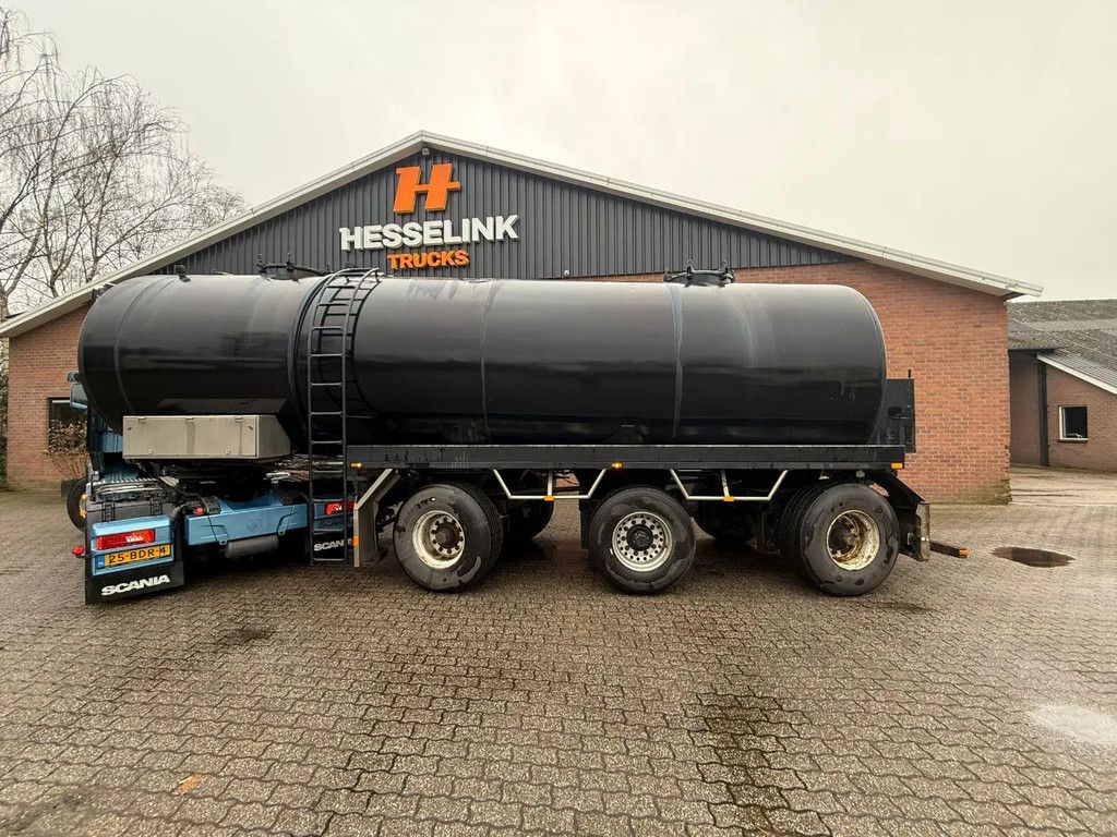 D-TEC Vlastuin 36m3 Mestoplegger/Gulle/Manure 2x Stuuras NL Trailer APK 12-2026