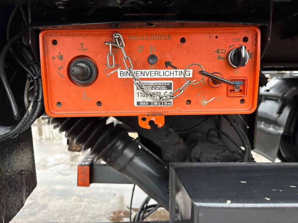 Sommer 12.3M Stuuras 2T Laadklep Webasto kachel NL Trailer APK/TUV 9-2026