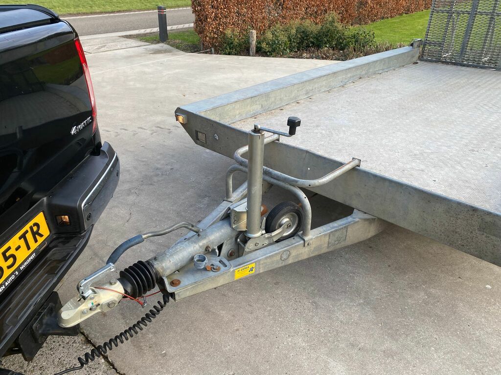 Hapert 3500kg machine transporter lange klep