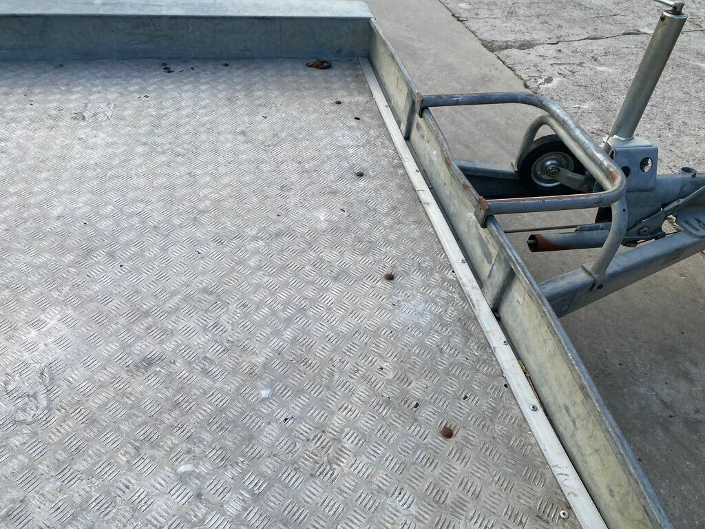 Hapert 3500kg machine transporter lange klep